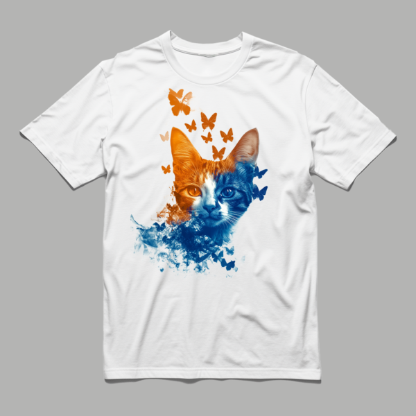 Butterfly - Cats T Shirt
