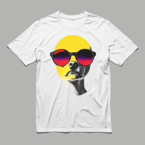 Yellow - Dogs T Shirt